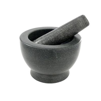 Granieten Vijzel - Zwart - 15 x 9,5 cm