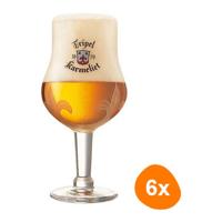 Karmeliet - Bierglas Tripel 250ml - 6 stuks - thumbnail