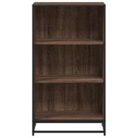 Boekenkast 60x35x107,5 cm bewerkt hout bruin eikenkleur - thumbnail