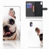 Apple iPhone Xs Max | Telefoonhoesje | Met pasjeshouder | Franse Bulldog - thumbnail