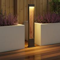 SLV Design lamp met houtFlatt 100cm - 1002959 - thumbnail