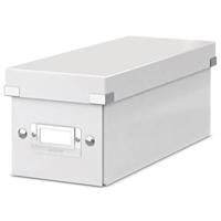 Leitz CD-box 30 CDs Gelamineerd karton Wit 1 stuk(s) (b x h x d) 14.3 x 13.6 x 35.2 cm 6041-00-01 - thumbnail