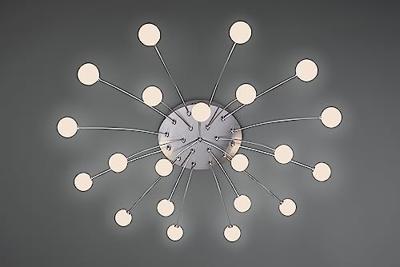 Trio Design plafondlampBullet nikkel - 641412107