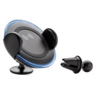 XD Collection autolader draadloos 5V/1A 8,2 cm ABS zwart - thumbnail