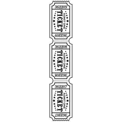 Vaessen Creative • embossing folder tickets