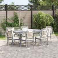 Doorzichtig zeildoek met zeilringen 3x5 m PVC - thumbnail