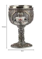 Decoratieve Middeleeuwse Ridder Kruisridder Kelk - thumbnail