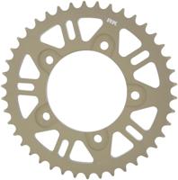 RK Chain wheel 525 42z aluminum gold matt hard a - thumbnail