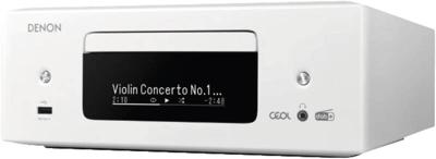 Denon: RCD-N12DAB netwerk CD-speler - Wit Denon: RCD-N12DAB netwerk CD-speler - Wit