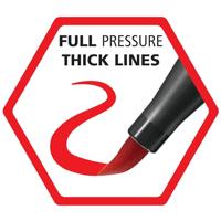 Brushstift stabilo pen 68/53 turquoisegroen | 10 stuks - thumbnail