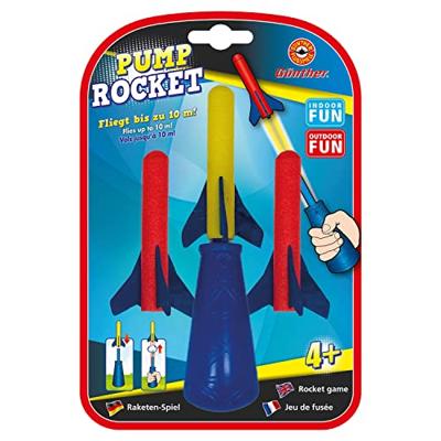 Günther Flugspiele 1557 Pump Rocket raketspel Speelgoed 1 stuk(s)
