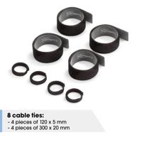 Vogels Kabeldoorlaat Zwart - thumbnail