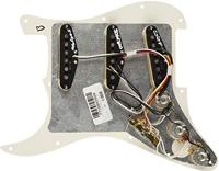 Fender Pre-Wired Strat PG Tex-Mex SSS Parchment - thumbnail