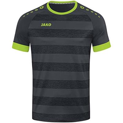 JAKO 4214K Shirt Celtic Melange Km Kids - Antraciet/Lemon - 152