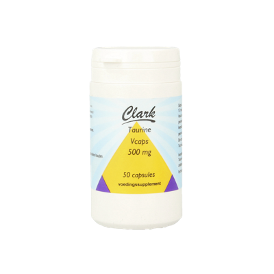 Clark Taurine 500mg 50 Capsules Clark Taurine 500mg 50 Capsules