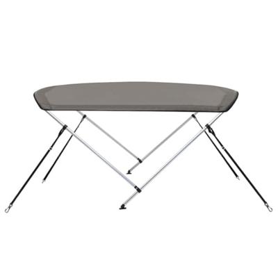 Biminitop 2 bogen 148,5x133x104 cm grijs Biminitop 2 bogen 148,5x133x104 cm grijs
