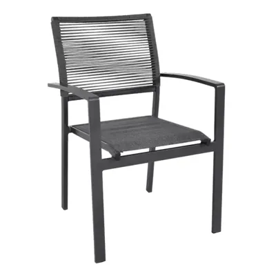 Stapelstoel Vito Rope - Grijs