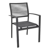 Stapelstoel Vito Rope - Grijs - thumbnail