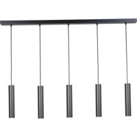 Masterlight Eetkamer hanglampRun 5-lichts zwart - 2381-05-05-130-5 - thumbnail