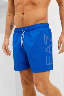 EA7 Emporio Armani 7M002001 Zwembroek Heren Blauw/Zilver - Maat S - Kleur: ZilverBlauw | Soccerfanshop