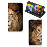 Google Pixel 4a | Hoesje maken | Leeuw - thumbnail