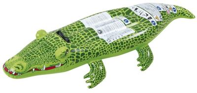 Opblaasbare Krokodil 162 x 68cm PVC Groen
