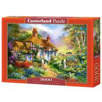 Selecta Castorland legpuzzel forrest cottage, 3000st. - thumbnail