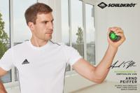 Schildkröt Fitness Spin Ball 70 Mm Grijs/groen - thumbnail