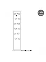 Home sweet home preto vloerlamp 6L zwart - thumbnail