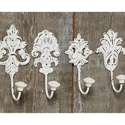 Kapstokhaken Ivy set wit