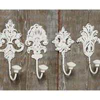 Kapstokhaken Ivy set wit - thumbnail