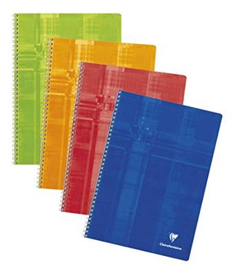 Clairefontaine schrift ft A4, 100 bladzijden, commercieel geruit, zonder kantlijn