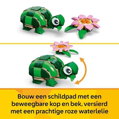 LEGO creator 31377 schildpad met waterlelie LEGO creator 31377 schildpad met waterlelie