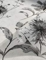 Marburg Shades Behang met grote bloemen - 32456 - thumbnail