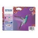 Epson Inktcartridge T0807 Origineel Combipack Zwart, Cyaan, Magenta, Geel, Foto cyaan, Foto magenta C13T08074011 - thumbnail