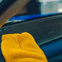 Meguiar's Detailing Mitt washandschoen microvezel geel - thumbnail