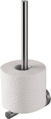 Haceka Kosmos reserverolhouder - 3 rollen - mat RVS 1208640