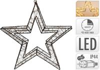 Star 50 cm 1440L Extra Ww Zwart kerst Nampook - Nampook - thumbnail