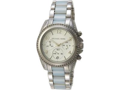 Michael Kors Dames Blair tweekleurig horloge MK6137