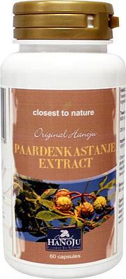 Hanoju Paardenkastanje extract 300 mg 60 Capsules