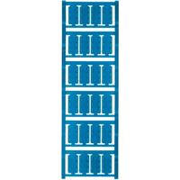 Weidmüller 1323480000 SFX 9/24 S MC NE BL Apparaatmarkering Markeringsvlak: 9 x 23.9 mm Blauw Aantal markeringen: 120 120 stuk(s) - thumbnail