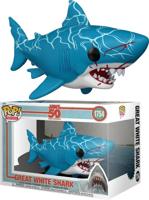 Jaws (50th Anniversary) Funko Pop Vinyl: Great White Shark (Retro)(Super Sized) - thumbnail
