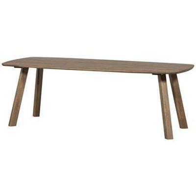Woood Tablo eettafel Deens ovaal 220x100 cm Cashmere Brown Woood Tablo eettafel Deens ovaal 220x100 cm Cashmere Brown