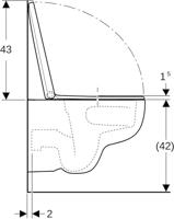 Geberit Renova Wandclosetset - 54x35.5cm - diepspoel - rimless - TurboFlush - softclose en quickrelease zitting - glans wit 503.062.00.1 - thumbnail
