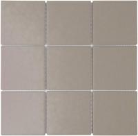 Mozaiek London Vierkant Grijs 9,5 x 9,5 - thumbnail