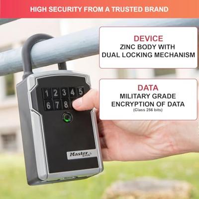Masterlock Sleutelkluis L SelectAccess Bluetooth - 5440EURD 5440EURD Masterlock Sleutelkluis L SelectAccess Bluetooth - 5440EURD 5440EURD
