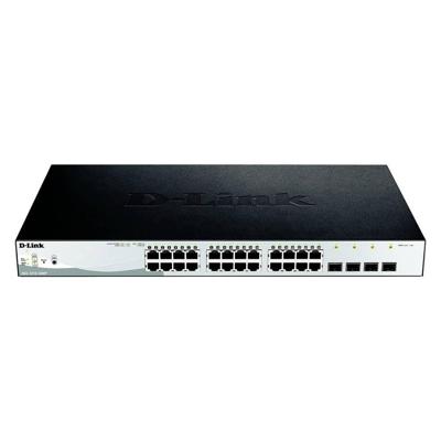 D-Link DGS-1210-28MP/E DGS-1210-28MP/E Netwerk switch 24 + 4 poorten 56 GBit/s PoE-functie