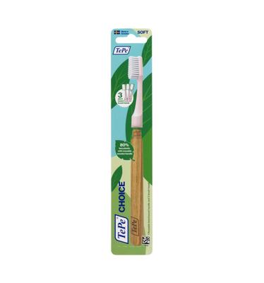 TePe Tandenborstel choice soft roze 3 Stuks