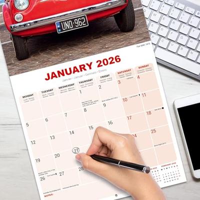 Fiat 500 Kalender 2026