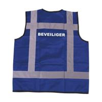 RWS veiligheidsvest beveiliger blauw - RWS veiligheidsvest beveiliger blauw - thumbnail